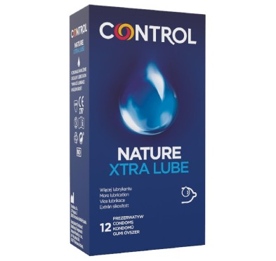 Prezerwatywy-Control Nature Xtra Lube 12"s